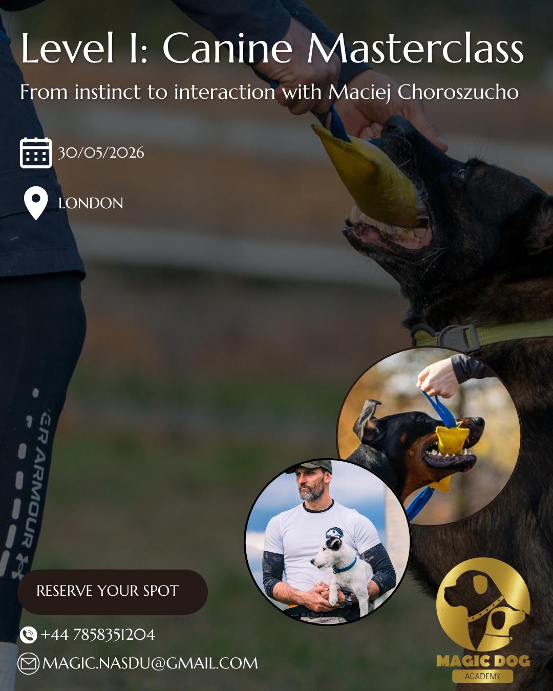 Level-1-Canine Master Class